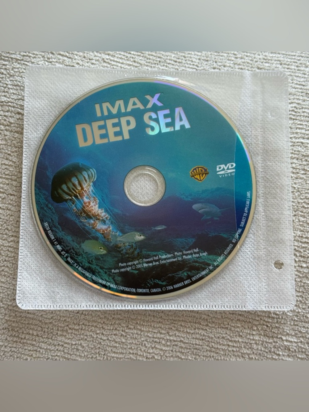 Warner Bros. IMAX Deep Sea DVD